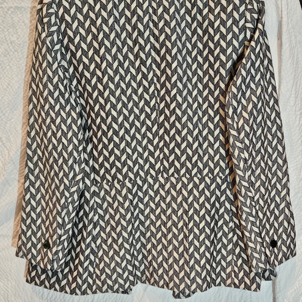 Anne Klein Chevron Patterned Blazer-size XL-New with Tags - Picture 3 of 13
